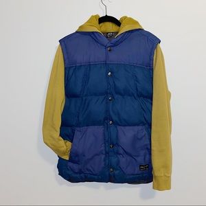 Oakley puffer with built in hoodie